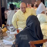 Kelakuan Irwan Mussry di Lamaran El Rumi, Pelukan Sama Ahmad Dhani - Ngobrol Asyik dengan Aaliyah Massaid