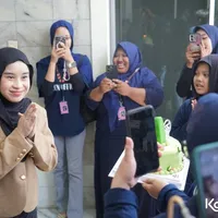 Mila Hadiri Audisi Offline D'Academy 8 Surabaya: Dapat Surprise Ultah dari Milen Official Fanbase