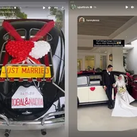 Pengantin Wanita Cantik Manglingi, 9 Potret Pernikahan Nadya Mustika & Iqbal Rosadi - Syaki Kini Punya Ayah Baru