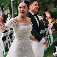 Potret Gisela Cindy Resmi Menikah dengan Sian di Kanada, Tampil Cantik Elegan
