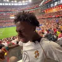 Potret iShowspeed Nangis Sedih Saat Sang Idola Cristiano Ronaldo dan Portugal Kalah dari Spanyol