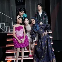 Potret Tim Melly Lee Lolos Top 21 Group 3 DA8, Alexa dan Clara didampingi Tasya dan Afan