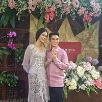 Senyum Sumringah Baim dan Paula Pada Momen Lamaran di Semarang