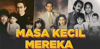 12 Potret Masa Kecil Selebriti Bersama Keluarga
