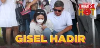 Gisel Hadir Di Pemakaman Ibunda Gading Marten
