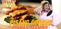 Nyobain Pisang Goreng 100 Ribu Pinkan Mambo | What The Food Review