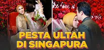 Syahrini Ulang Tahun, Reino Barack Gelar Pesta Romantis di Singapura