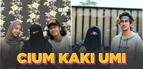 Umi Pipik Ulang Tahun, Abidzar Al Ghifari Cium Kaki Sang Ibu