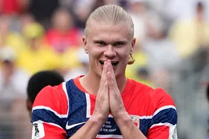Erling Haaland, striker andalan Timnas Norwegia (Credit: AP)