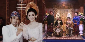 FOTO: Pernikahan Tutde Mantan Nikita Willy Dengan Adat Bali