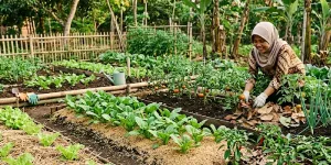 10 Alternatif Mulsa Plastik untuk Kebun Sayur dari Bahan Rumah Tangga