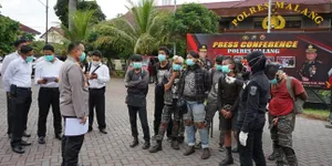 10 Anak Diperiksa Terkait Vandalisme Makar di Underpass Karanglo Malang