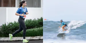 10 Potret Cantik Sahila Hisyam yang Doyan Olahraga, Gak Cuma Lari Tapi Juga Surfing