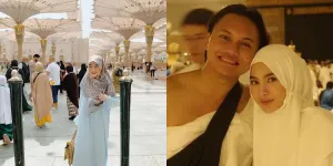 4 Potret Artis Wanita Mualaf Saat Jalani Umrah Pertamanya, Perjalanan Penuh Makna
