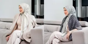5 Inspirasi Hijab Melody Prima Bikin Penampilan Makin Stylish
