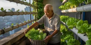 5 Langkah Warga Jakarta Buktikan Hidroponik Balkon Bisa Panen Sayur Saat Harga Pangan Naik