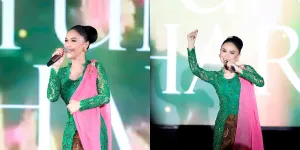6 Model Batik dan Kebaya ala Yuni Shara yang Dikenakan Saat Manggung