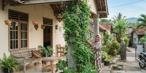 7 Cara Memanfaatkan Tiang Rumah untuk Tanaman Rambat, Ide Hemat Membuat Rumah Lebih Sejuk