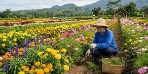 7 Cara Membasmi Rumput di Hamparan Tanaman Bunga agar Tidak Merusak Bunga, Mudah Dilakukan