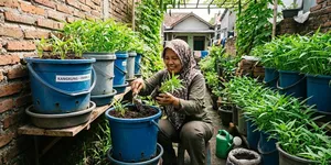7 Cara Menanam Kangkung dalam Ember agar Cepat Tumbuh dan Subur, Cocok untuk Lahan Sempit