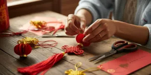 7 Langkah Membuat Hiasan Imlek DIY Modal Rp 50 Ribu, Bisa Dijual dan Hasilnya Penuh Makna
