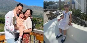 7 Potret Chloe yang Ternyata Protektif Banget ke Papanya, Asmirandah Nggak Dibolehin Cium Jonas Rivanno