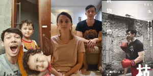 7 Potret Ganteng Jason Adik Dahlia Poland yang Tak Tersorot, Kompak dengan sang Kakak - Sayang Keponakan