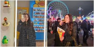 7 Potret Gaya Elegan Wulan Guritno saat Liburan di London Bareng Anak yang Jadi Sorotan