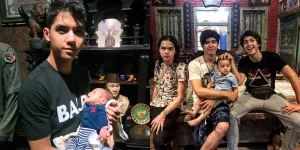 8 Potret Hangat Al Ghazali Bareng Muhammad Ali, Sayang Banget - Bagikan Potret Gendong sang Adik Saat Masih Bayi