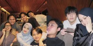 7 Potret Jeffry Reksa Bareng Keluarga Putri Delina, Sudah Akrab - Perlihatkan Kedekatan dengan Mahalini Juga