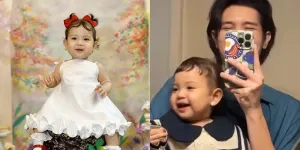 7 Potret Julian Jacob dengan Sang Putri yang Bikin Gemas, Disebut Netizen Bak Boneka