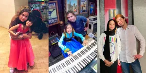 7 Potret Kedekatan Dul Jaelani dengan Safeea Ahmad dari Waktu ke Waktu, Terlihat Sayangnya