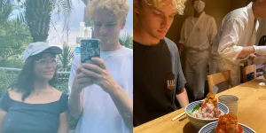 7 Potret Liburan Cinta Kuya Bareng Pacar Bulenya di Jepang