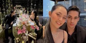 7 Potret Romantis Rachel Vennya dengan sang Kekasih Rayakan Anniversary, Vibes bak Lamaran