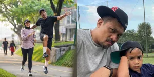 7 Potret Suami Enno Lerian yang Jarang Tersorot, Terlihat Garang tapi Aslinya Kocak - Bikin Gombalan Garing ala Bapak-Bapak