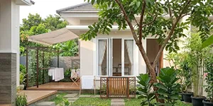 8 Ide Penataan Area Jemur Belakang Rumah Tetap Rapi, Tak Mengganggu Pemandangan