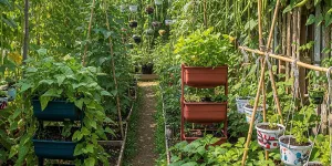 8 Inspirasi Kebun Koro Pedang yang Hemat Tempat, Ubah Lahan Kosong Jadi Produktif