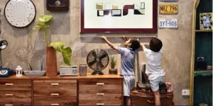 8 Potret Hunian Selebriti Bergaya Industrial, Tiap Sudutnya Cantik