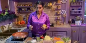 9 Potret Dapur Mewah Rumah Mama Ala Ibu Tasya dan Tasyi yang Serba Ungu