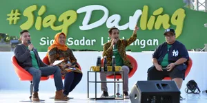 Aksi Tanam Ratusan Pohon, 'Candi Darling' Hadirkan Igor Saykoji