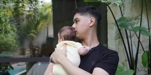Al Ghazali dan Alyssa Daguise Bersama Baby Soso Liburan Perdana ke Bali