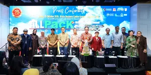 ALLPack Indonesia 2026 Hadir 20 Oktober, Bawa 1.600 Peserta Pameran dan Peluang Bisnis Industri Kemasan
