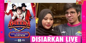 Ameena Ulang Tahun Pertama Live di TV, Aurel Hermansyah: Kita Ingin Memberikan Yang Terbaik