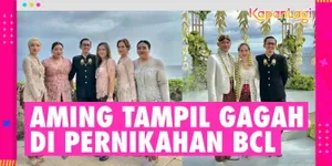 Aming Tampil Gagah di Pernikahan BCL dan Tiko Aryawardhana - Netizen: Ganteng Gini Kang!