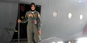 Anisa Amalia Octavia, Pilot Perempuan Pertama Indonesia Terbangkan Hercules