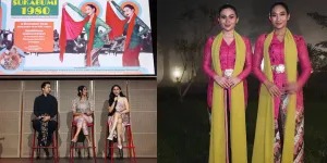 Ariel Tatum dan Happy Salma Luwes Tampilkan Jaipongan  di Pagelaran Seni ‘Sukabumi 1980’, Sampai Disawer Loh!