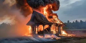 Arti dari Mimpi Rumah Terbakar Menurut Psikologi, Primbon Jawa, dan Islam