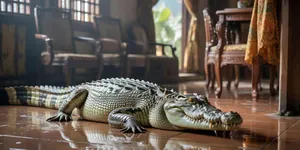 Arti Mimpi Ada Buaya di Dalam Rumah: Tafsir Psikologi, Islam, dan Maknanya
