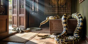 Arti Mimpi Ada Banyak Ular di Rumah: Tafsir Psikologi, Islam, dan Primbon Jawa