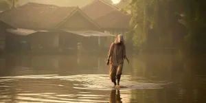 Arti Mimpi Berjalan di Air Banjir Menurut Psikologi, Spiritual, dan Primbon Jawa